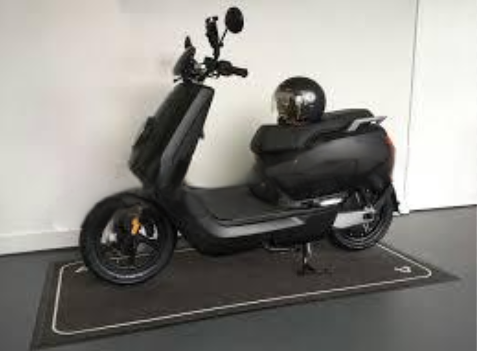 Kappenset Mat Zwart NIU N1 / NQi Sport