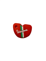 Vespa | Sleutelhoesje vlag Itali | Rood.