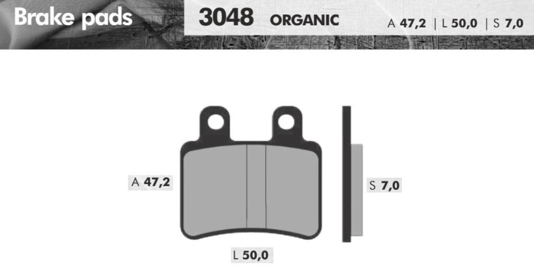 REMBLOKSET BRENTA BR3048 ELYSTAR, SENDA, LOOXOR, (E-MARK)