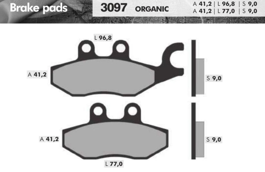 REMBLOKSET BRENTA BR3097 MEDLEY, MP3, X10, (E-MARK)