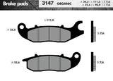 REMBLOKSET BRENTA BR3147 NIU NIU N1S VOOR HONDA CBF 125 CBR 125 (E-MARK)