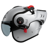 Roof Boxer V8 Alpha Blackstar Silver Helm