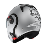 Roof Boxer V8 Alpha Blackstar Silver Helm