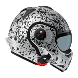 Roof Boxer V8 Alpha Blackstar Silver Helm