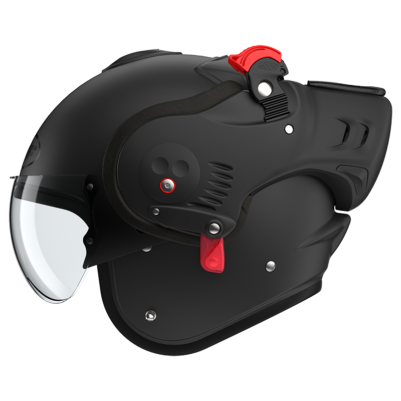 Roof Boxer V8 Alpha Mat Zwart Helm