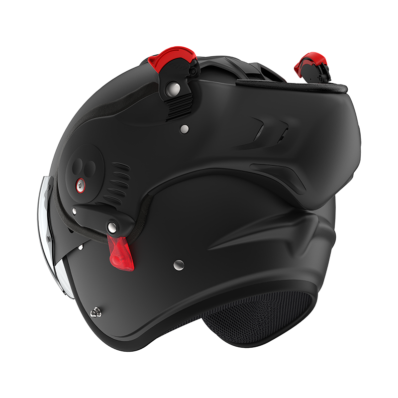 Roof Boxer V8 Alpha Mat Zwart Helm