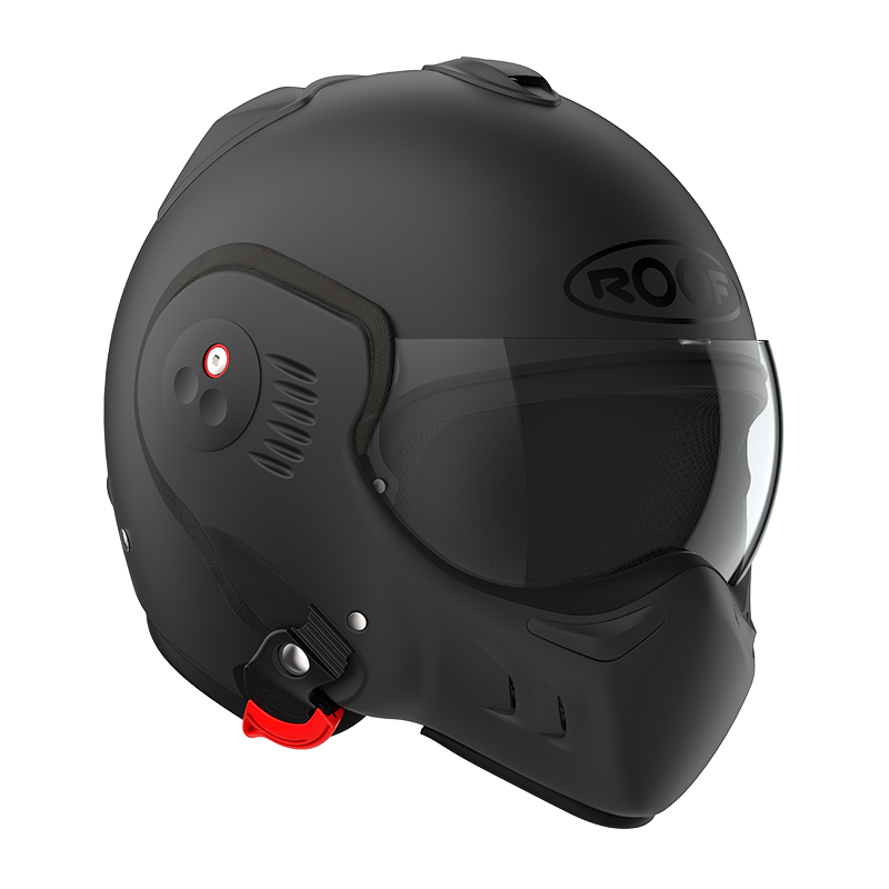 Roof Boxer V8 Alpha Mat Zwart Helm