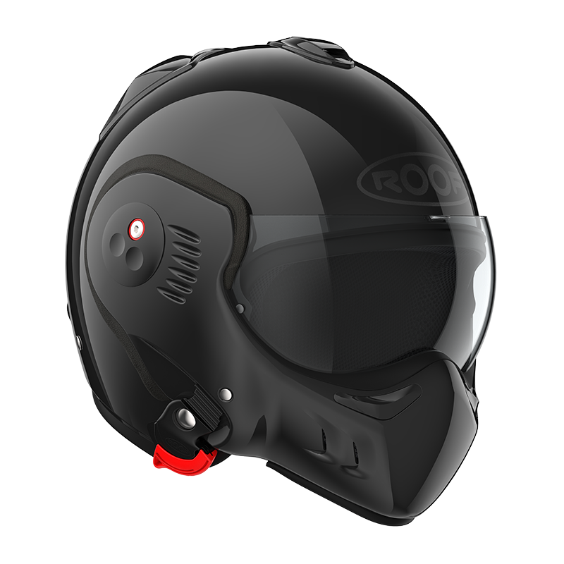 Roof Boxer V8 Alpha Glans Zwart Helm