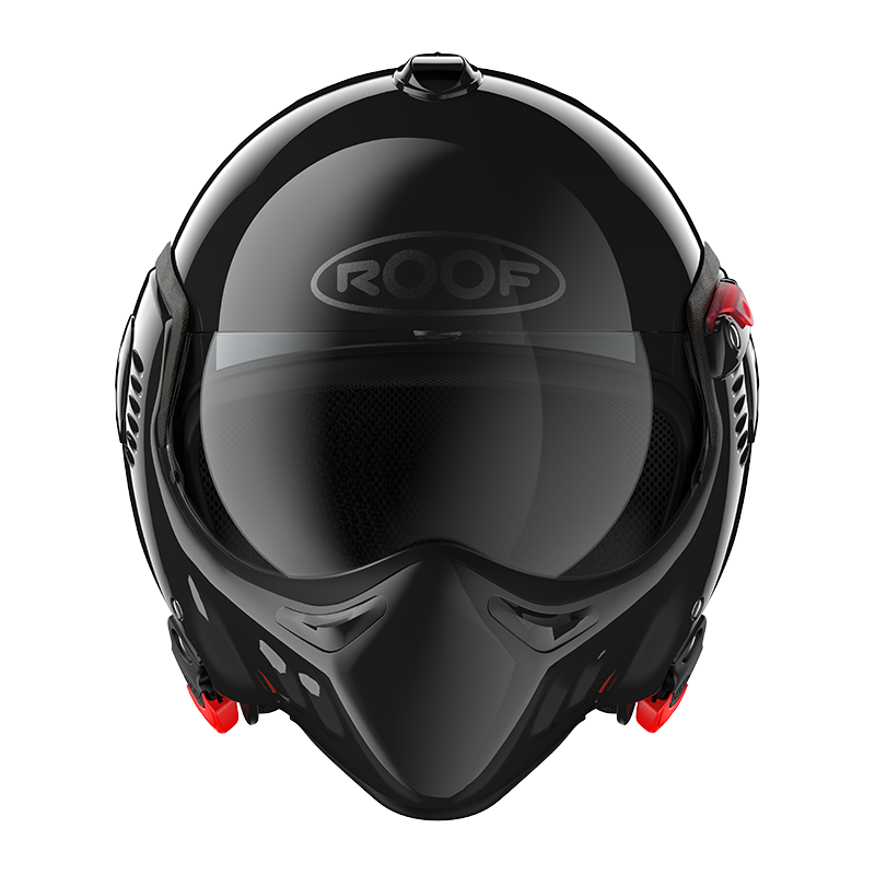 Roof Boxer V8 Alpha Glans Zwart Helm