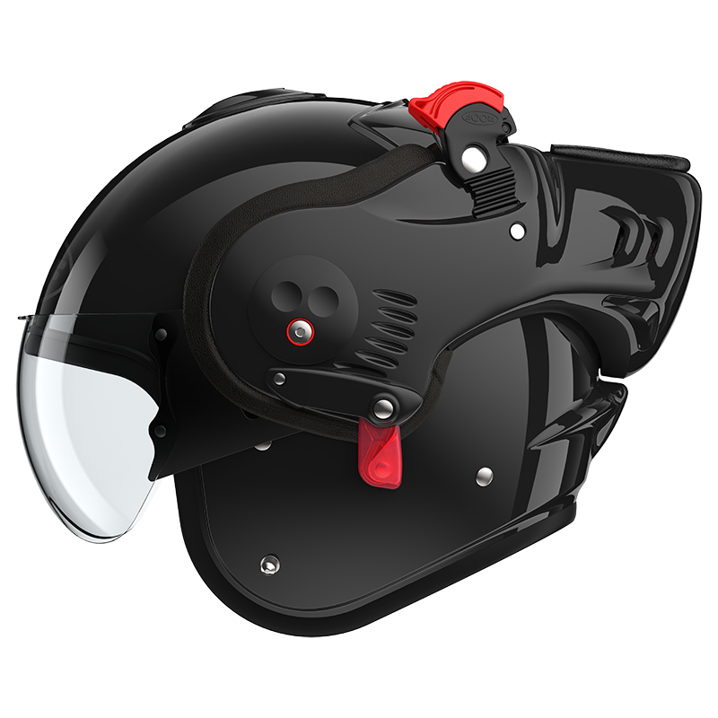 Roof Boxer V8 Alpha Glans Zwart Helm