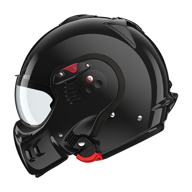 Roof Boxer V8 Alpha Glans Zwart Helm