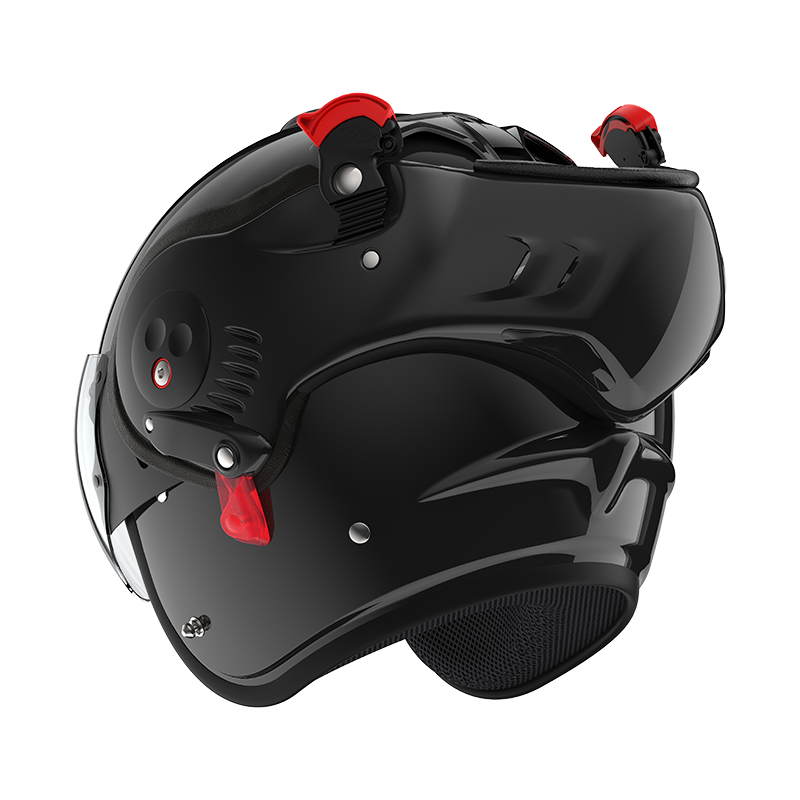 Roof Boxer V8 Alpha Glans Zwart Helm