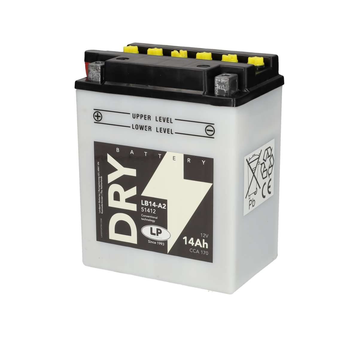 Accu YB14-A2 / LB14-A2 12V 14Ah