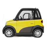 MOVE Citycar Brommobiel 45 km/h Geel