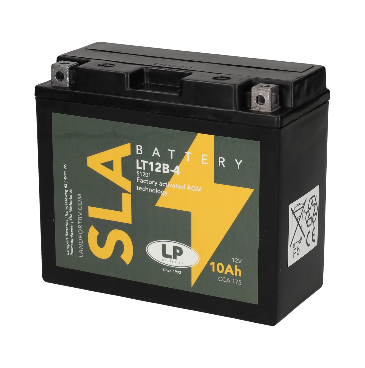 SLA Motoraccu YT12B-4 / LT12B-4 12V