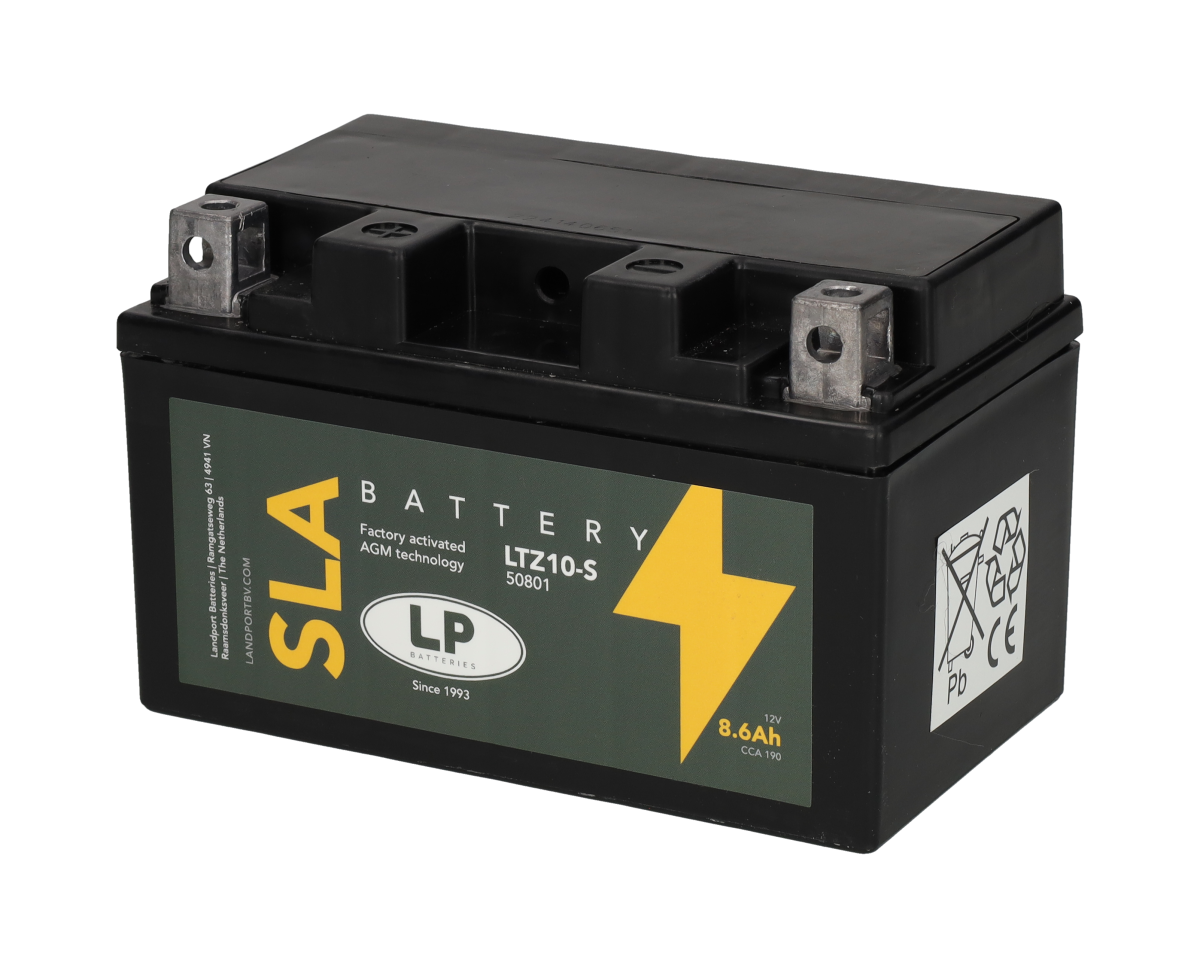 SLA Motoraccu YTZ10-S / LTZ10-S 12V 8,6Ah