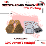 15% KORTING OP ALLE BRENTA REMBLOKKEN
