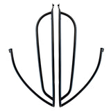 Achtervalbeugels origineel mat / glans zwart Vespa Sprint / Primavera / Elettrica