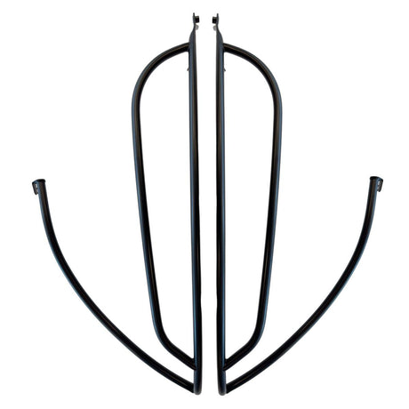 Achtervalbeugels origineel mat / glans zwart Vespa Sprint / Primavera / Elettrica