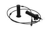 GASHENDEL PIAGGIO + KABEL EURO-4 / 5 ZIP 4T - ORIGINEEL