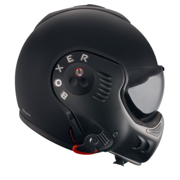 Roof Boxer V8 Zwart Helm