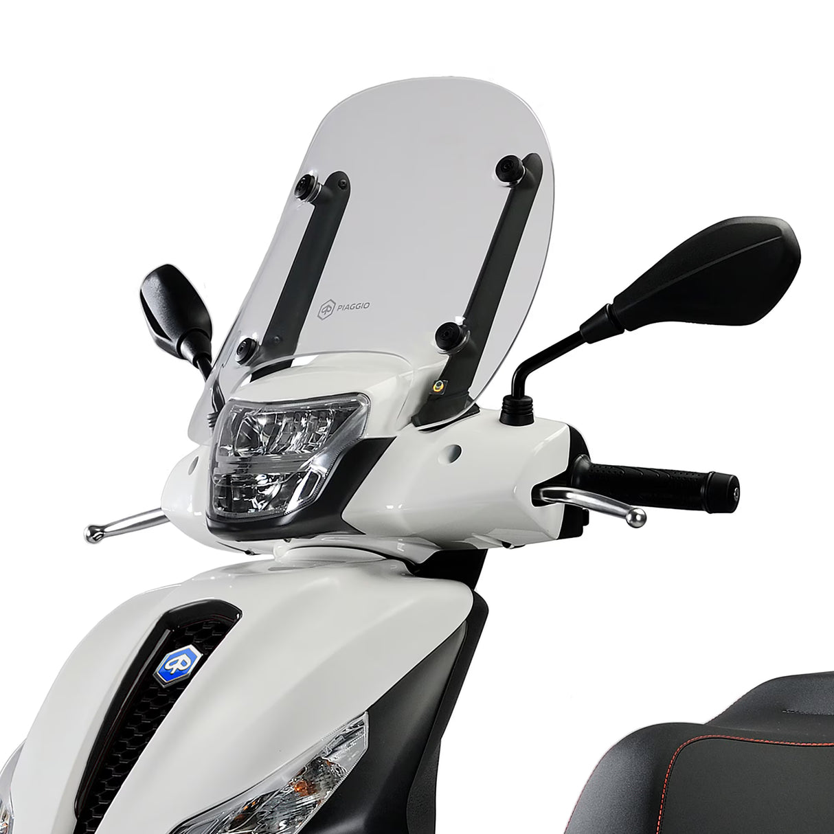 Windscherm laag + montage Piaggio Medley