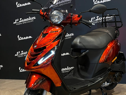Piaggio Zip SP E5 Airbrush Candy Red