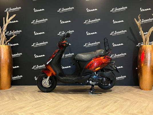 Piaggio Zip SP E5 Airbrush Candy Red