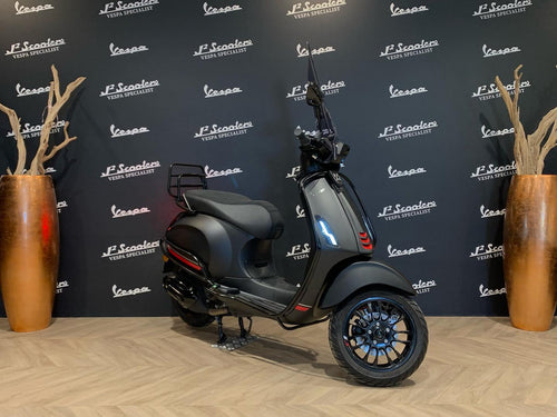 Vespa Sprint S E5 mat zwart NERO CONVINTO MATT