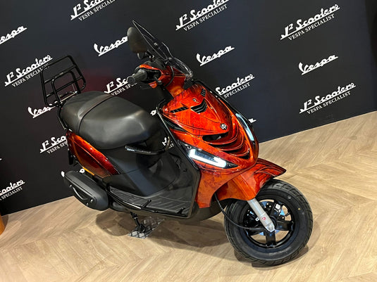 Piaggio Zip SP E5 Airbrush Candy Red