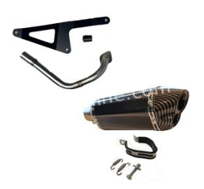 Sport uitlaat Zip / Vespa E5 ALLEEN ICM SCOOTER